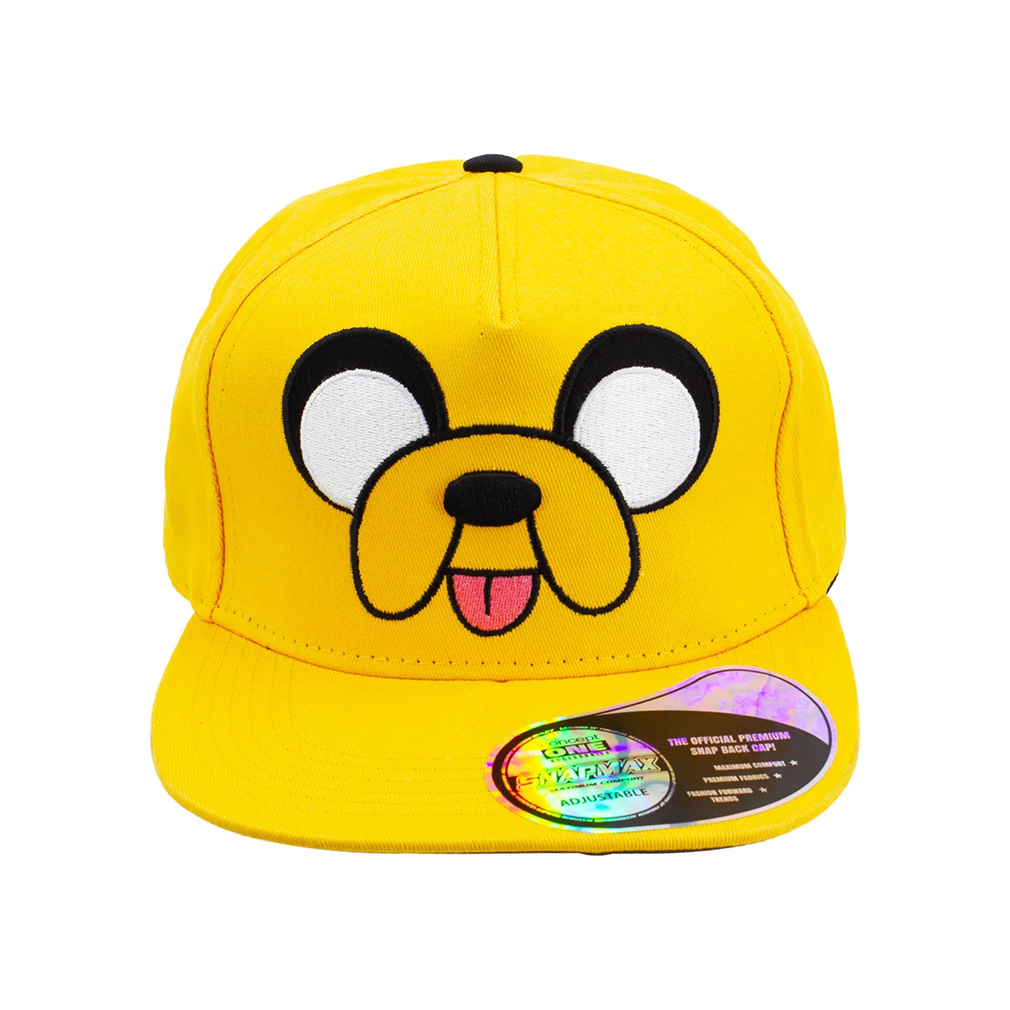 ADVENTURE TIME "BIG FACE JAKE" FLAT/3D EMBROIDERY