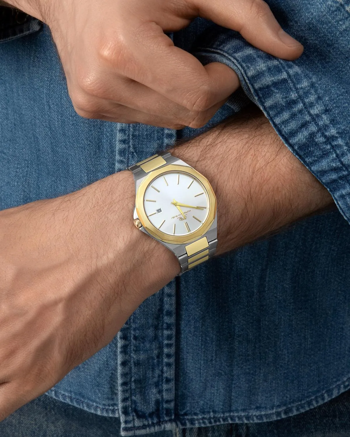 Alexander Men's Slim case Watch 1231CALS