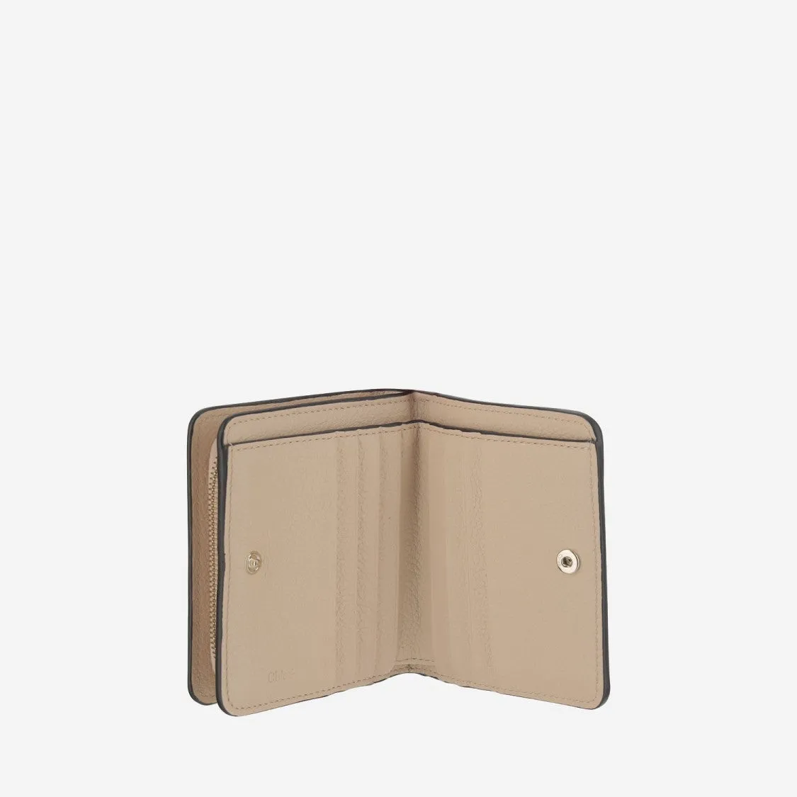 Alphabet Compact Leather Wallet