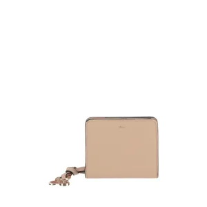 Alphabet Compact Leather Wallet