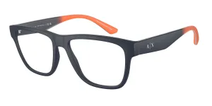 Armani Exchange Men's 55 mm Matte Blue Opticals
