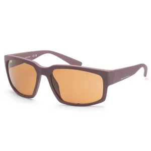 Armani Exchange Men's 61mm Matte Bordeaux Sunglasses
