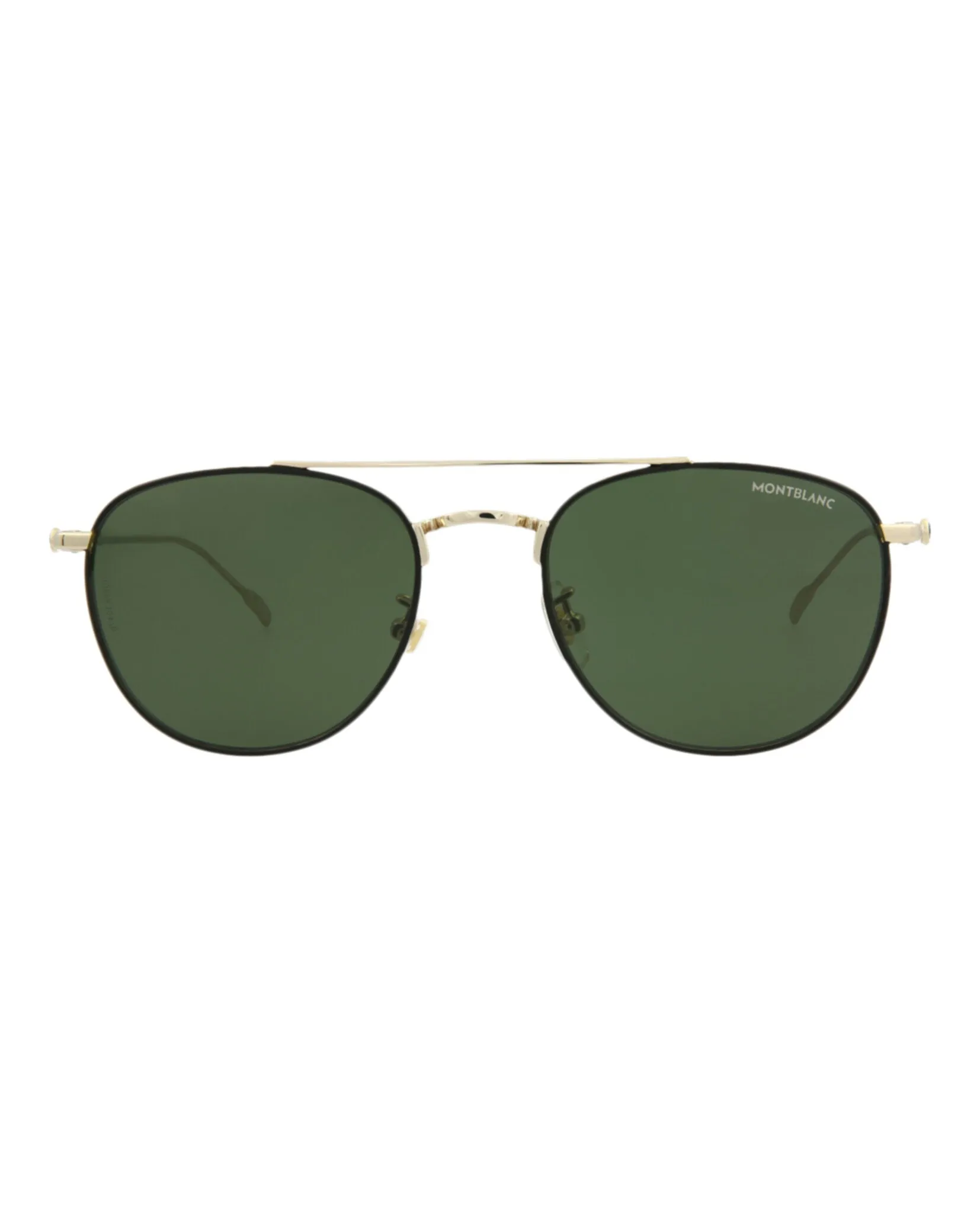 Aviator-Frame Metal Sunglasses