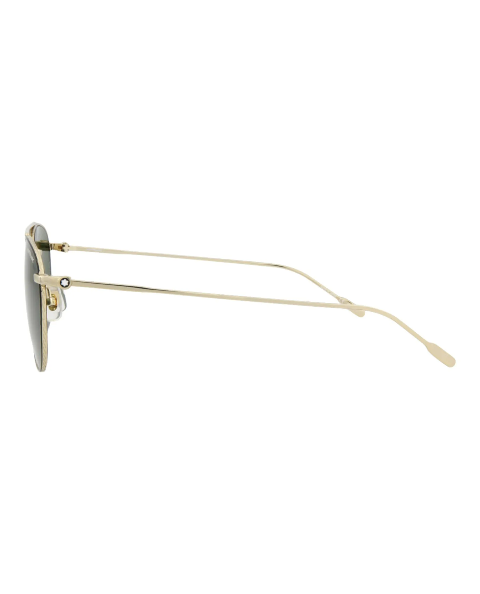 Aviator-Frame Metal Sunglasses
