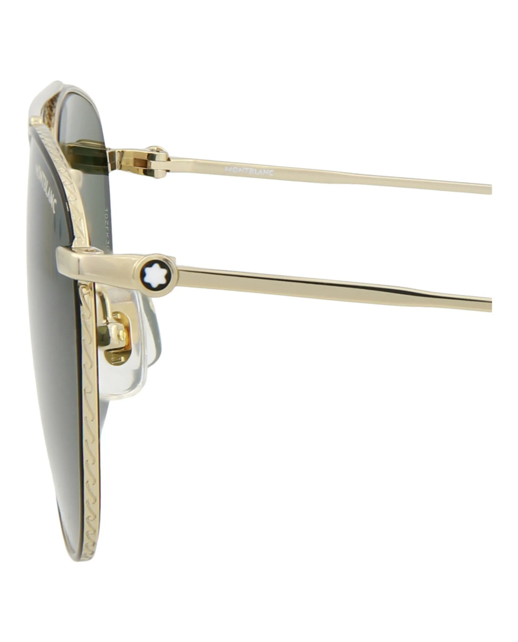 Aviator-Frame Metal Sunglasses