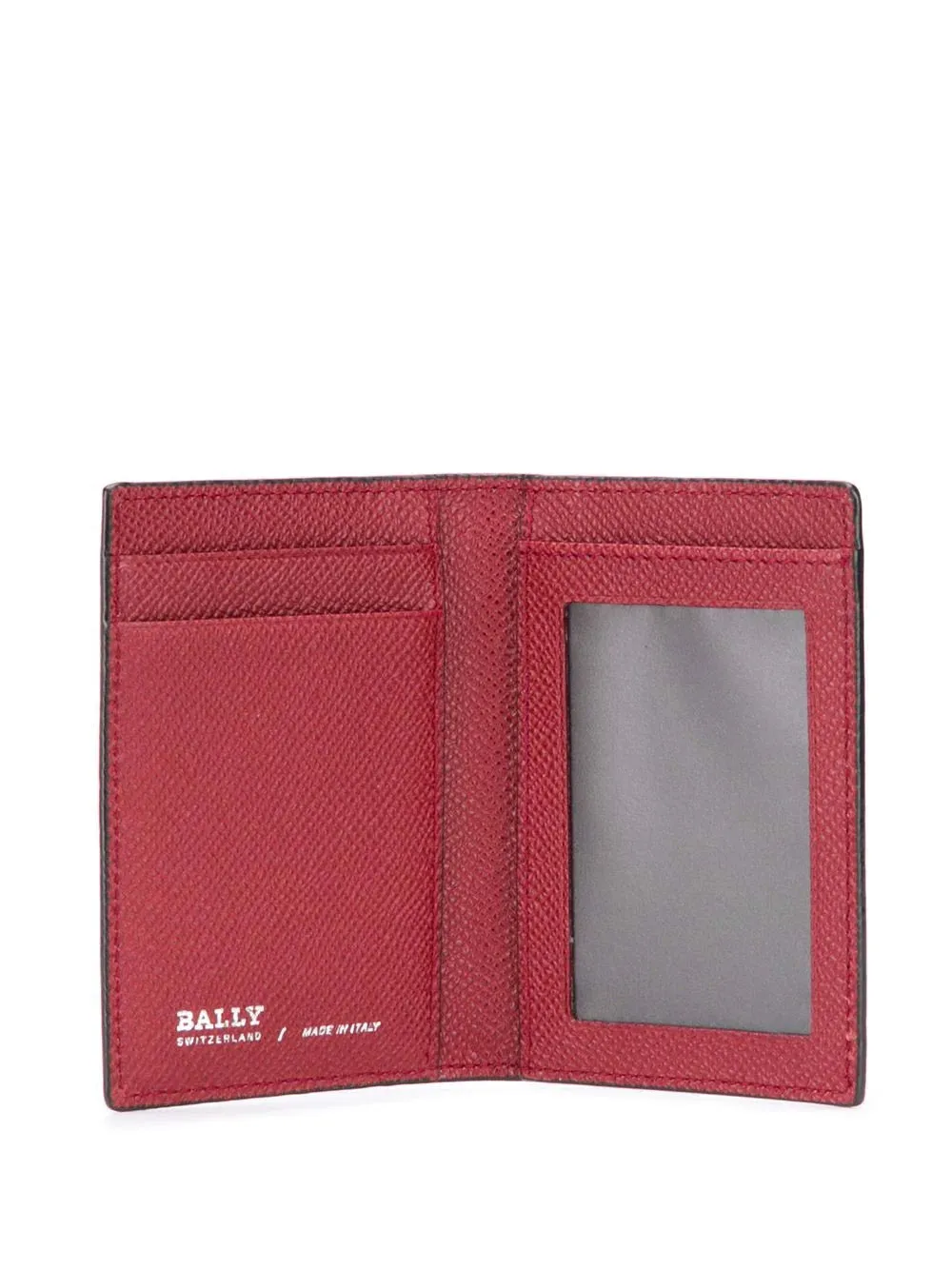 Bally Bards Men's 6218336 Black Leather Cardholder
