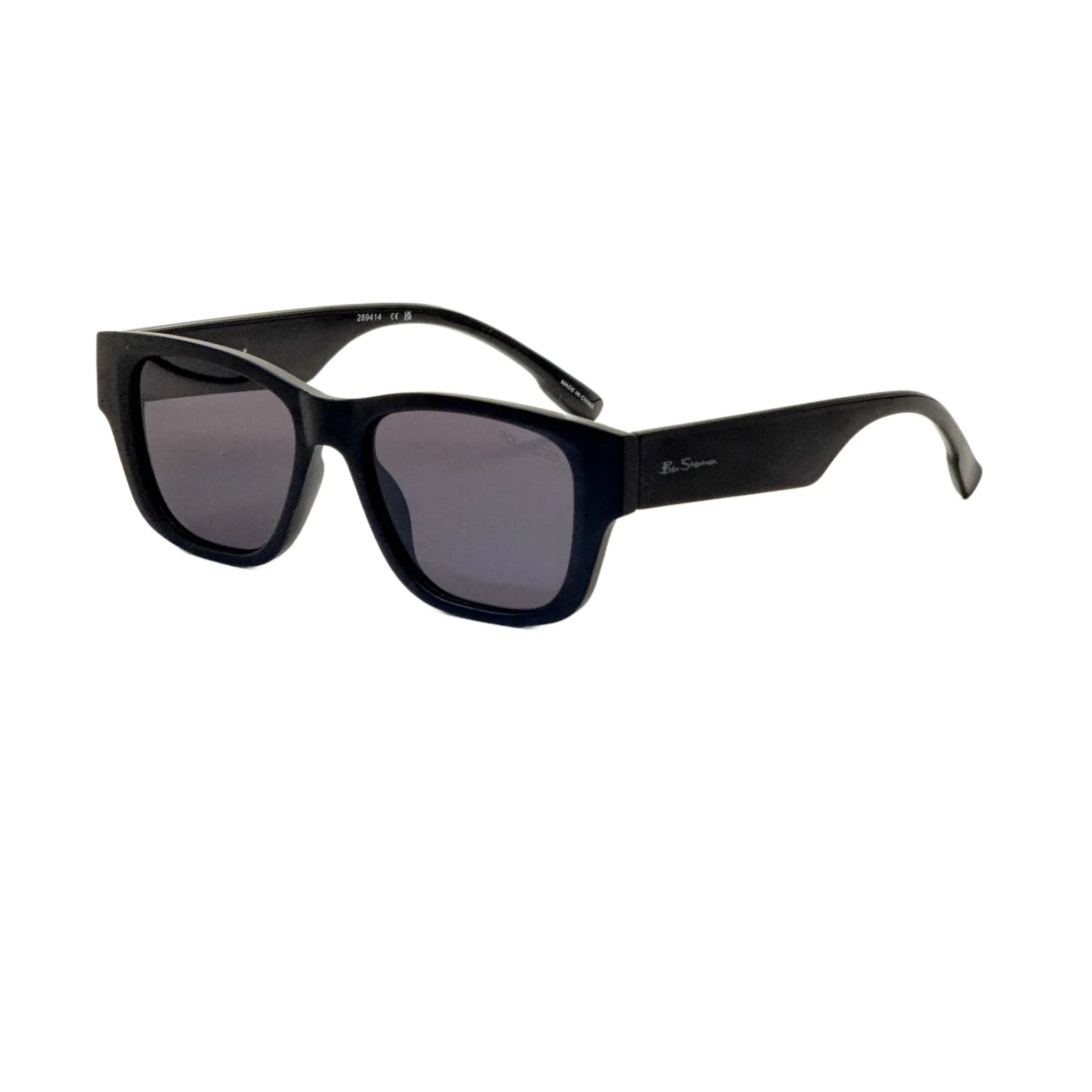 Ben Sherman Men's Bryn 51 mm Black Sunglasses