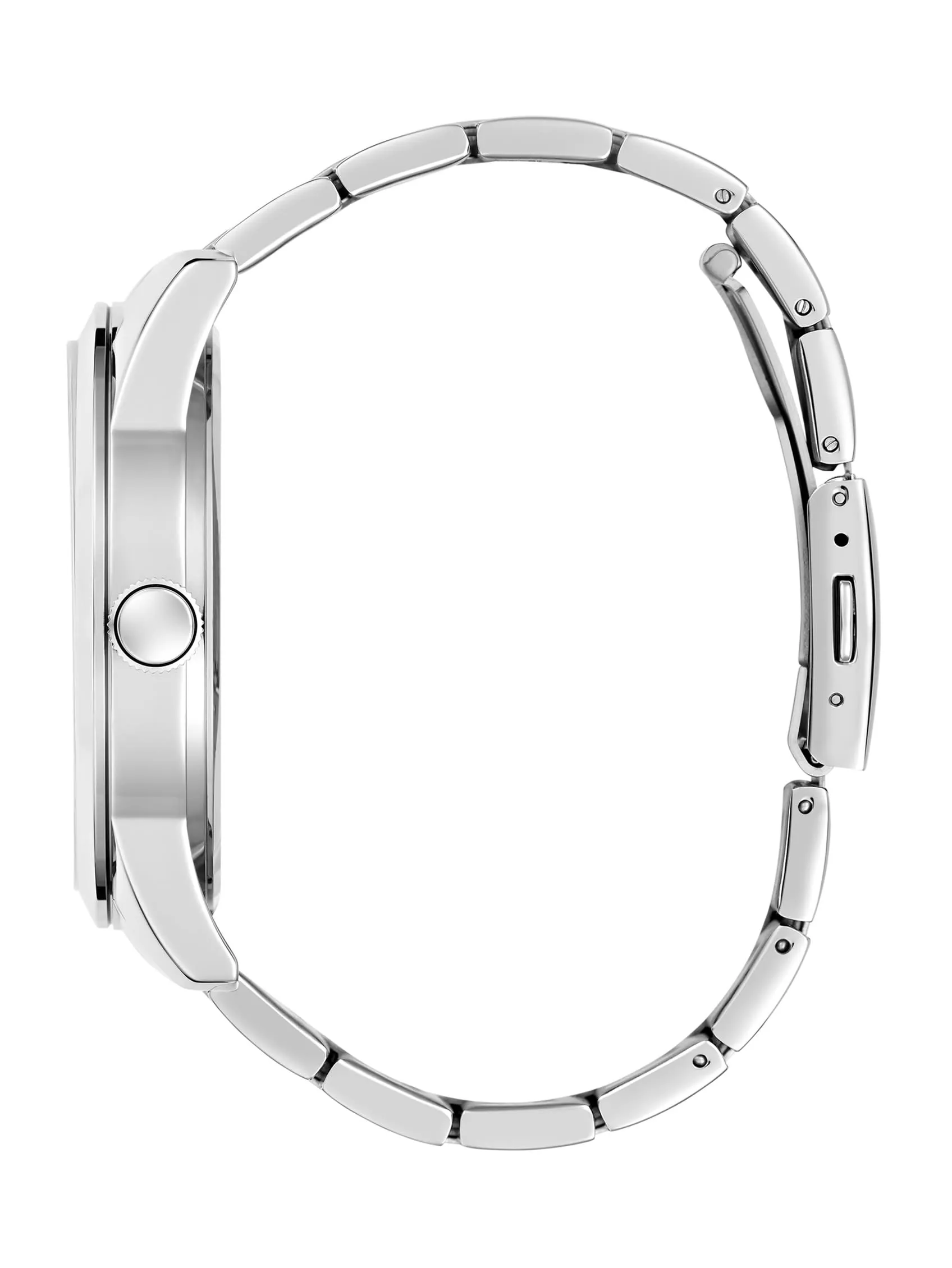 Black and Silver-Tone Analog Watch