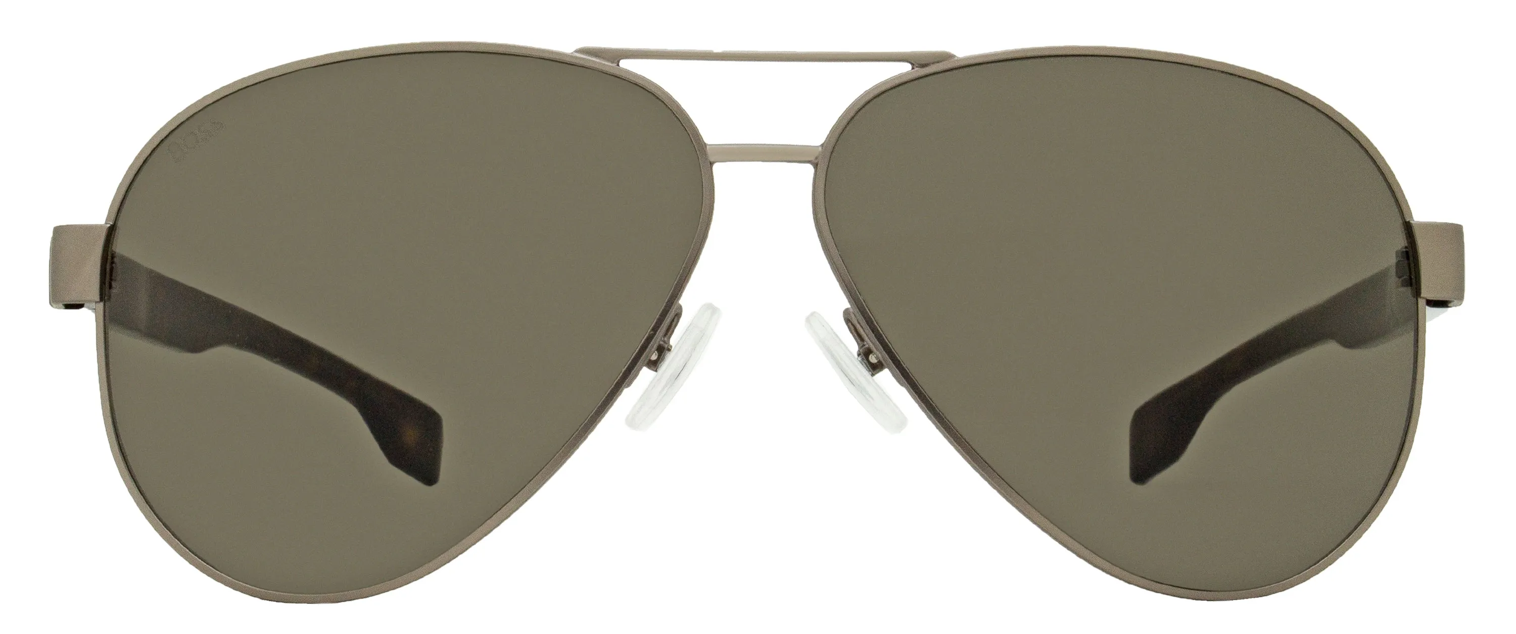 Boss Men's Pilot Sunglasses 1560/O/S R8170 Matte Ruthenium/Havana 63mm