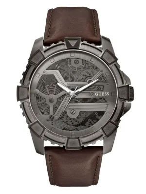 Brown Analog Watch