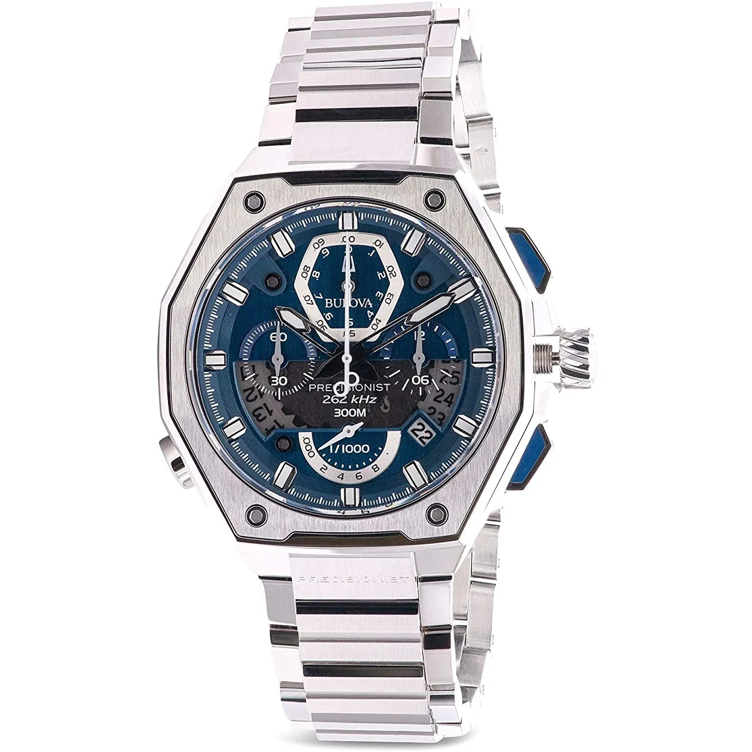 Bulova Men's Precisionist Blue Dial Watch