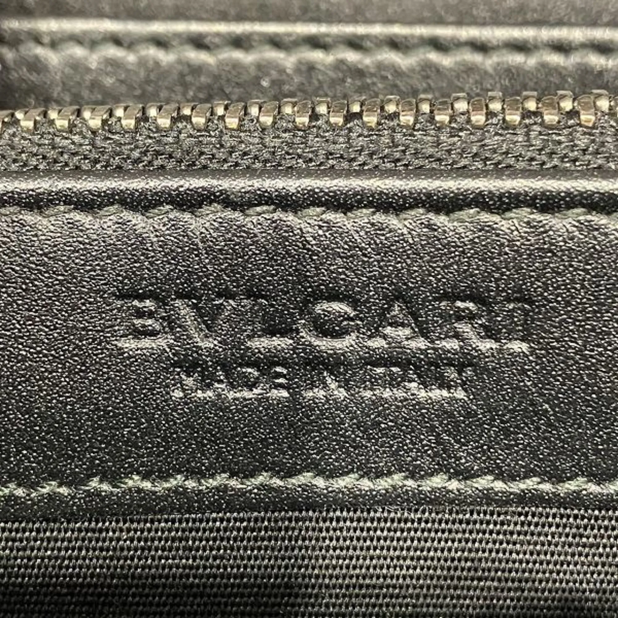 Bvlgari Leather Long Wallet (Bi-Fold) (Pre-Owned)