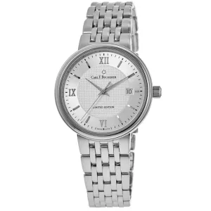 Carl F. Bucherer Adamavi Automatic Limited Edition Silver Dial Steel Men's Watch 00.10314.08.15.98