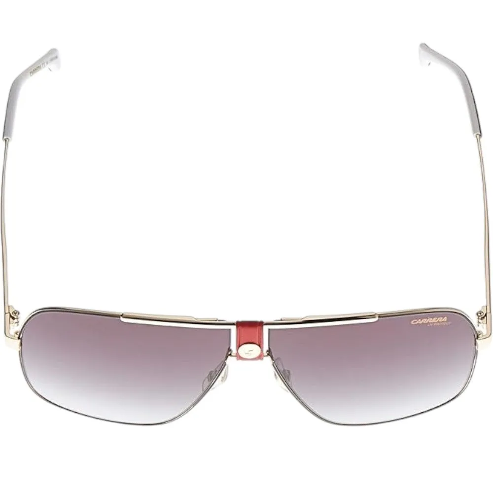 Carrera 1018/S Aviator Men's Gold Frame Grey Gradient 63-11-145 Sunglasses