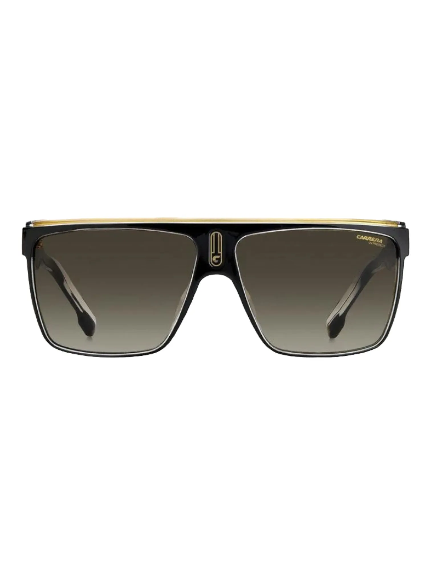 Carrera 22/N HA Men's Black/Havana Grey Browline 63-12-130 Sunglasses