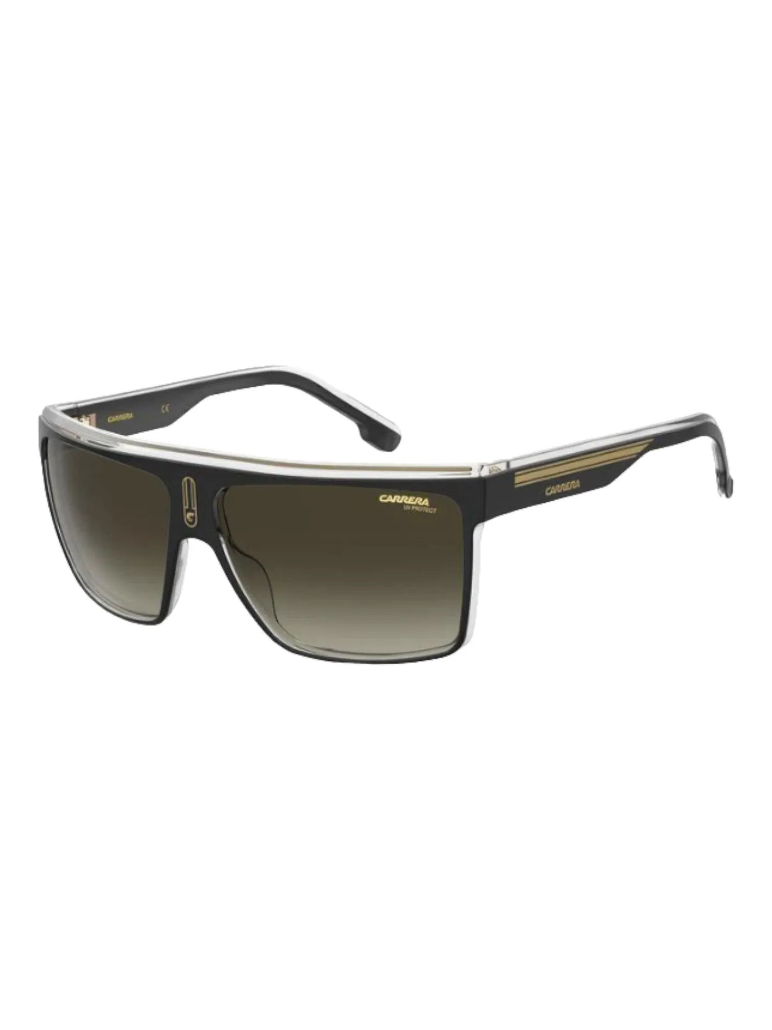Carrera 22/N HA Men's Black/Havana Grey Browline 63-12-130 Sunglasses