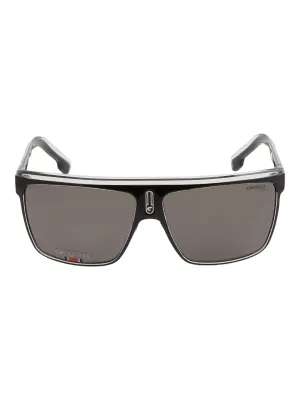 Carrera 22/N Men's Black Polarized Grey Browline 63-12-130 Sunglasses