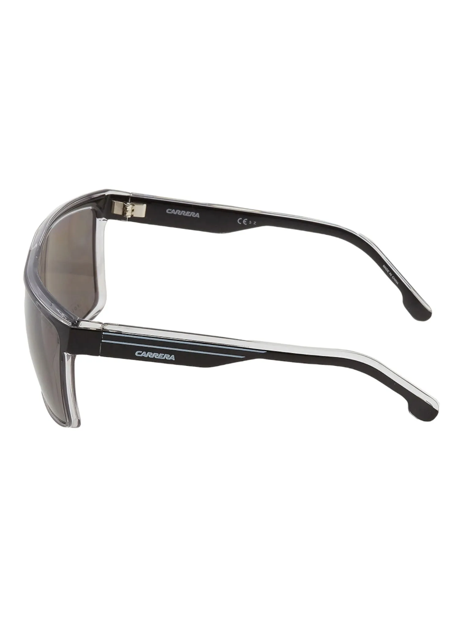 Carrera 22/N Men's Black Polarized Grey Browline 63-12-130 Sunglasses