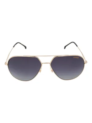 Carrera 274/S Pilot Men's Gold Frame Grey 61-14-150 Sunglasses