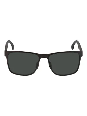 Carrera 8026/S Men's Matte Black Green Rectangular 57-17-145 Sunglasses