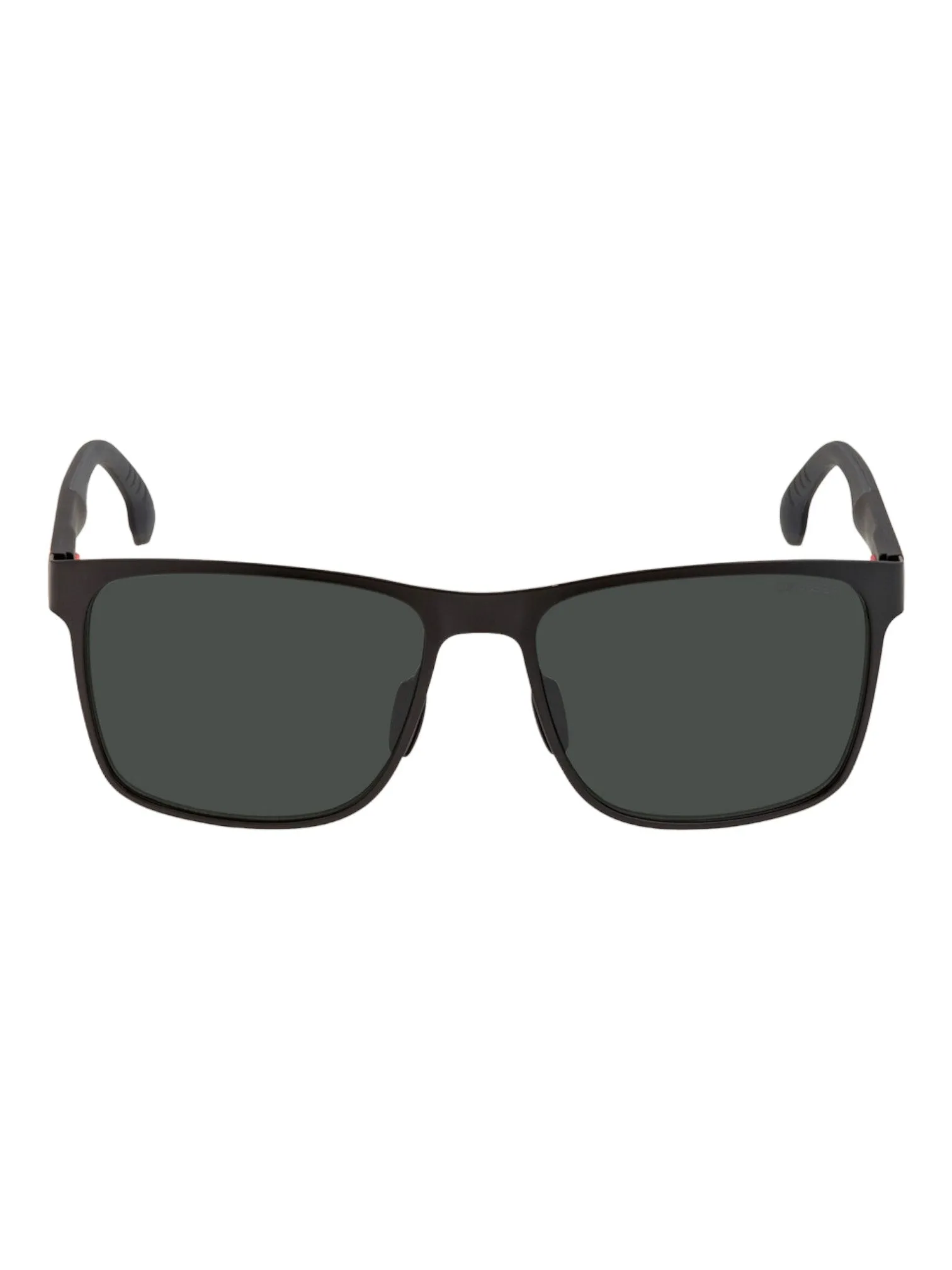 Carrera 8026/S Men's Matte Black Green Rectangular 57-17-145 Sunglasses