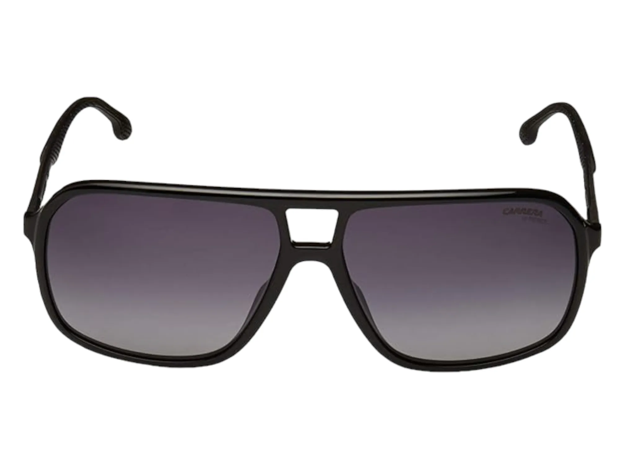 CARRERA Men's 8035/S Black Frame Gradient Lens Aviator Sunglasses