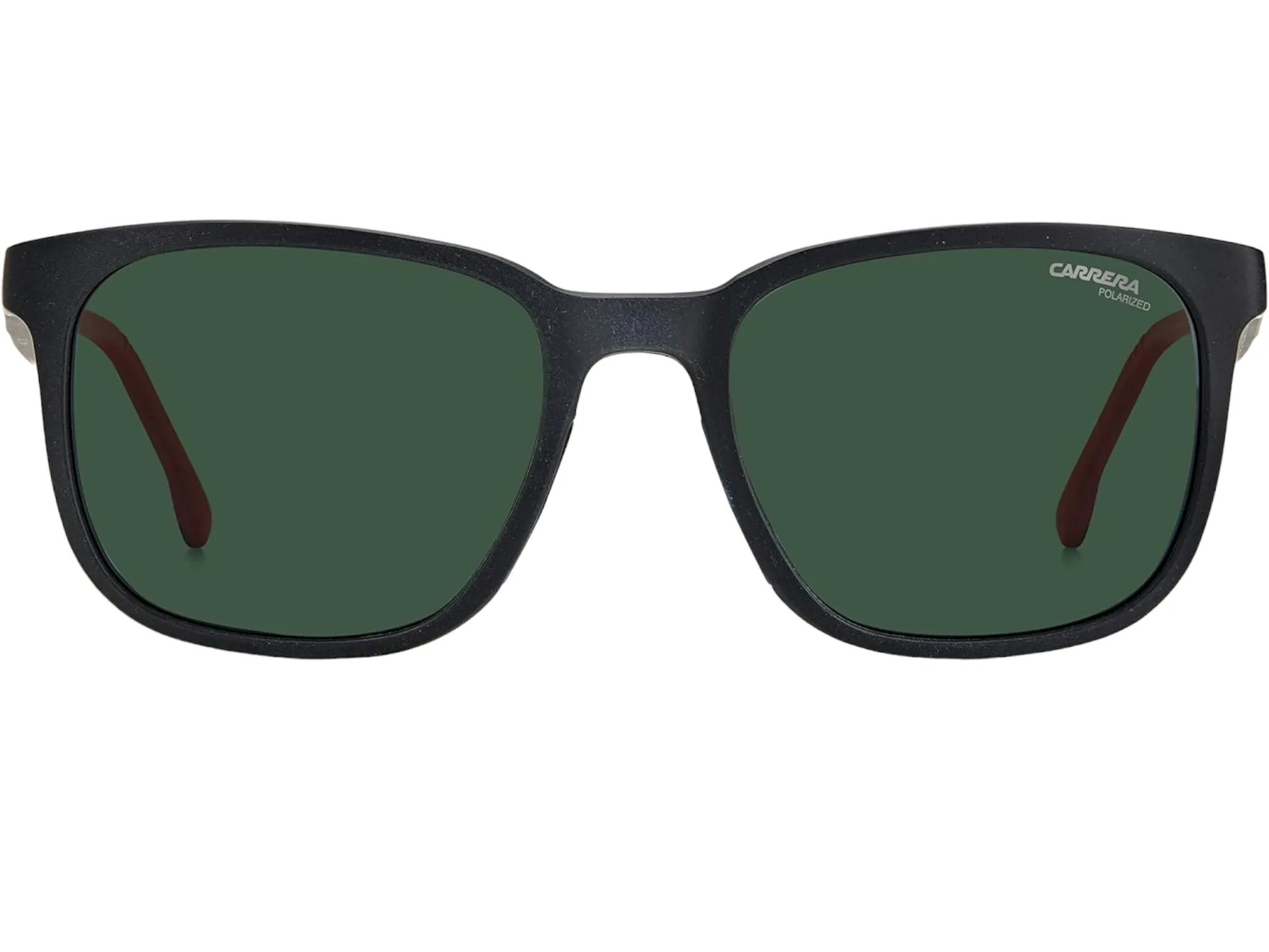 CARRERA Men's 8046/S Matte Black Frame Green Polarized Lens Sunglasses