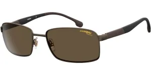 Carrera Men's Matte Bronze 58mm Sunglasses