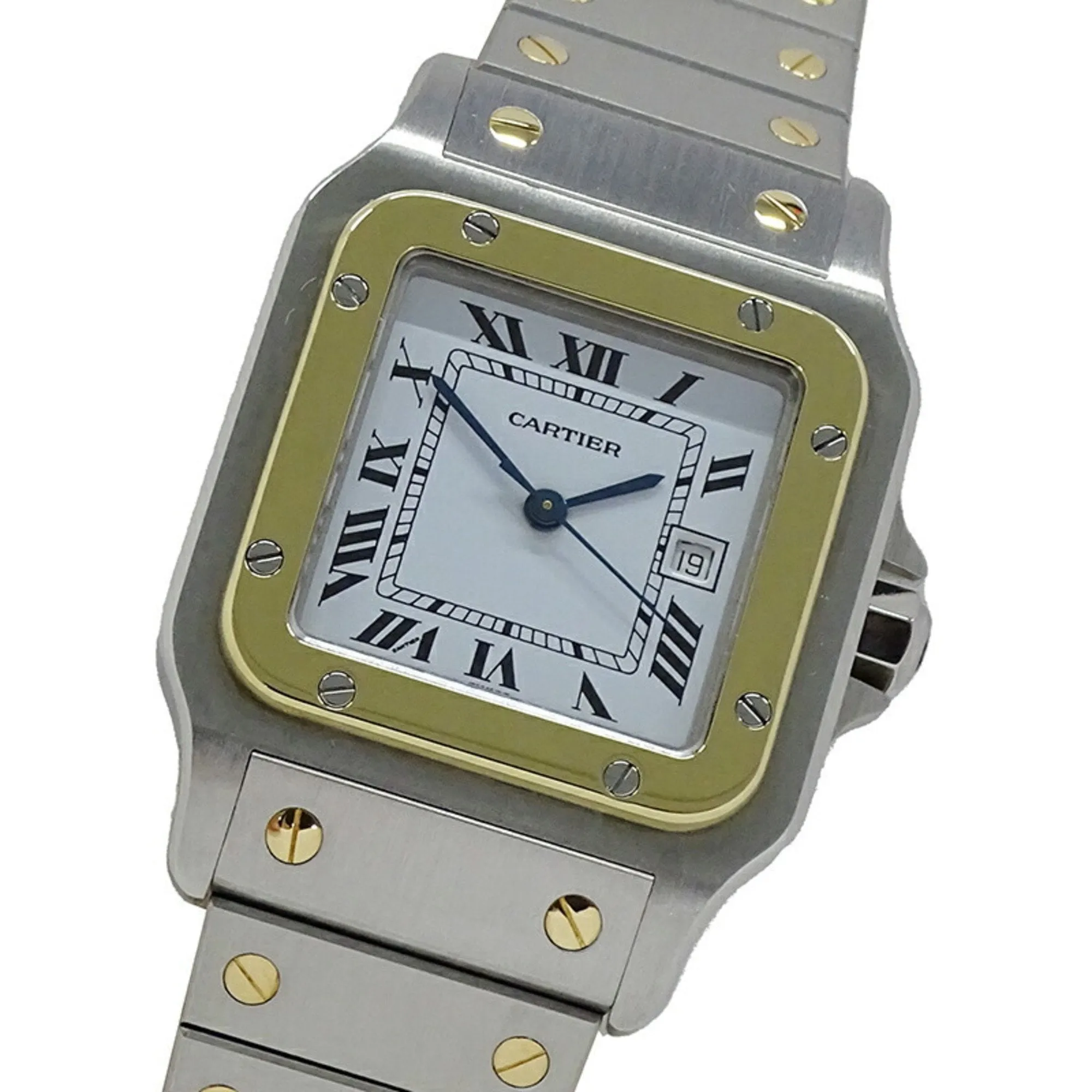 Cartier Stainless Steel yellow gold Wristwatch (Pre-Owned)