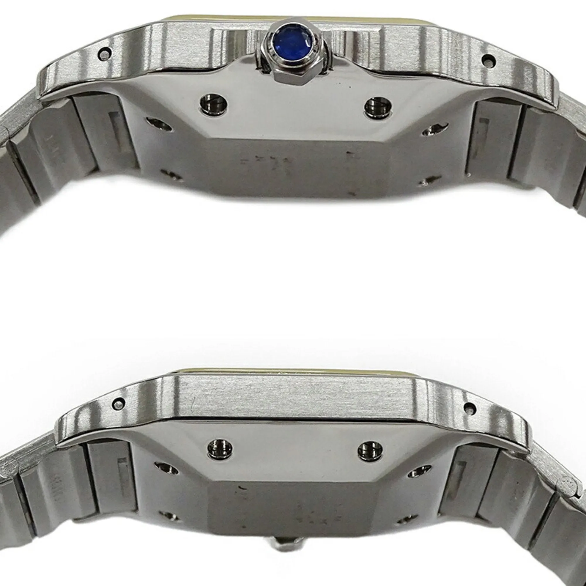 Cartier Stainless Steel yellow gold Wristwatch (Pre-Owned)