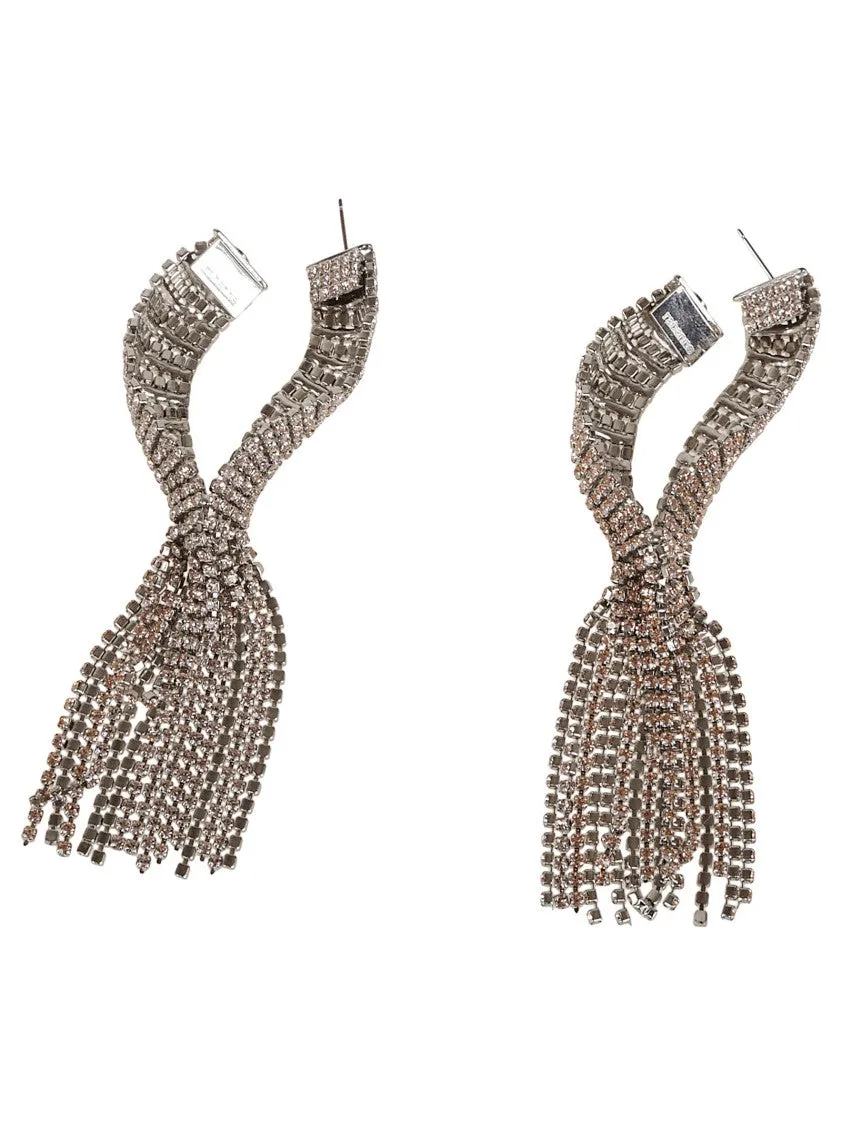 Cascading Metallic Earrings