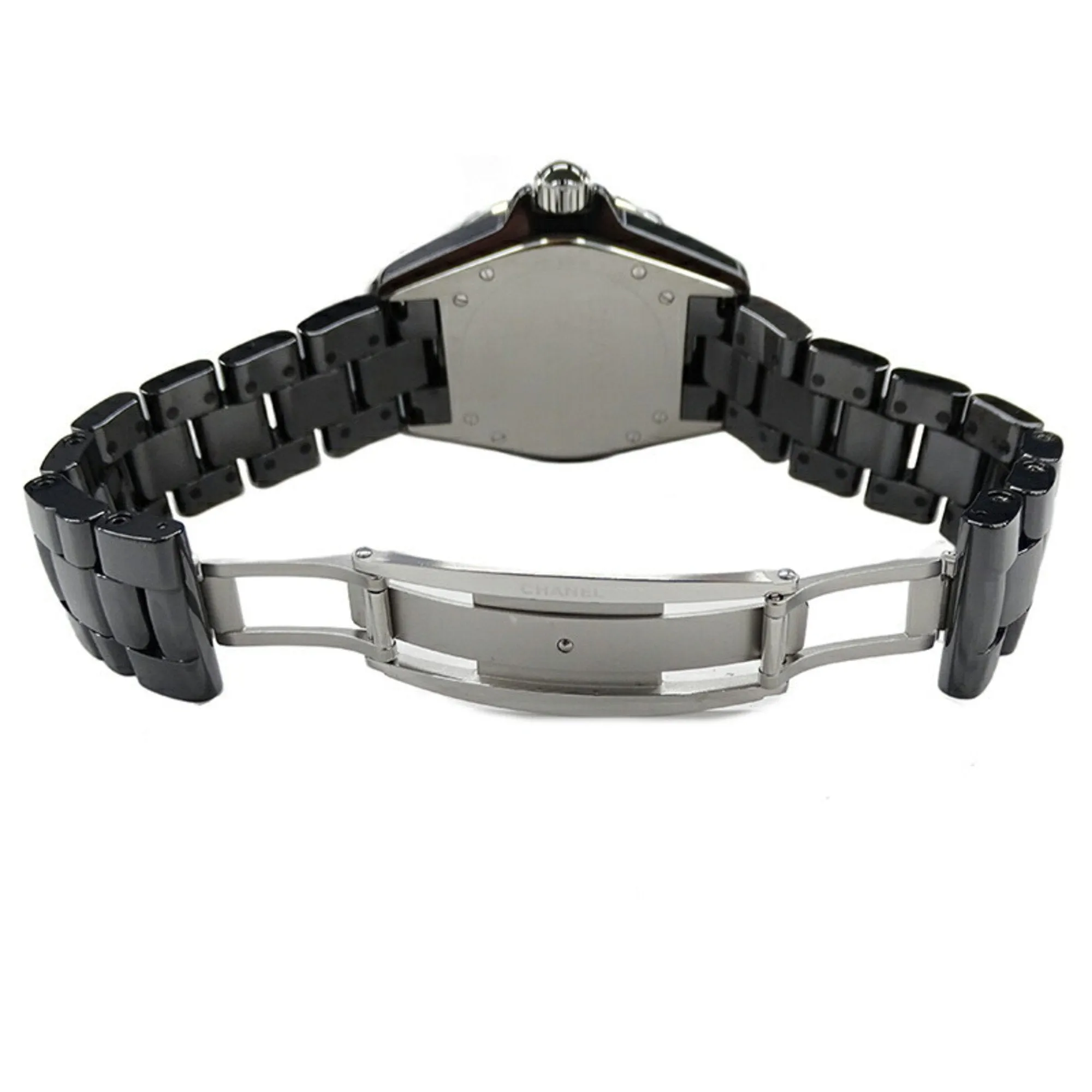 Chanel Ceramic Stainless Steel Wristwatch (Pre-Owned)