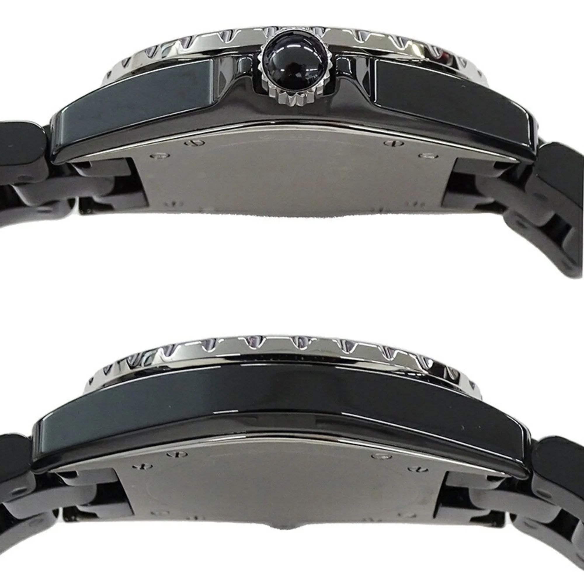Chanel Ceramic Stainless Steel Wristwatch (Pre-Owned)