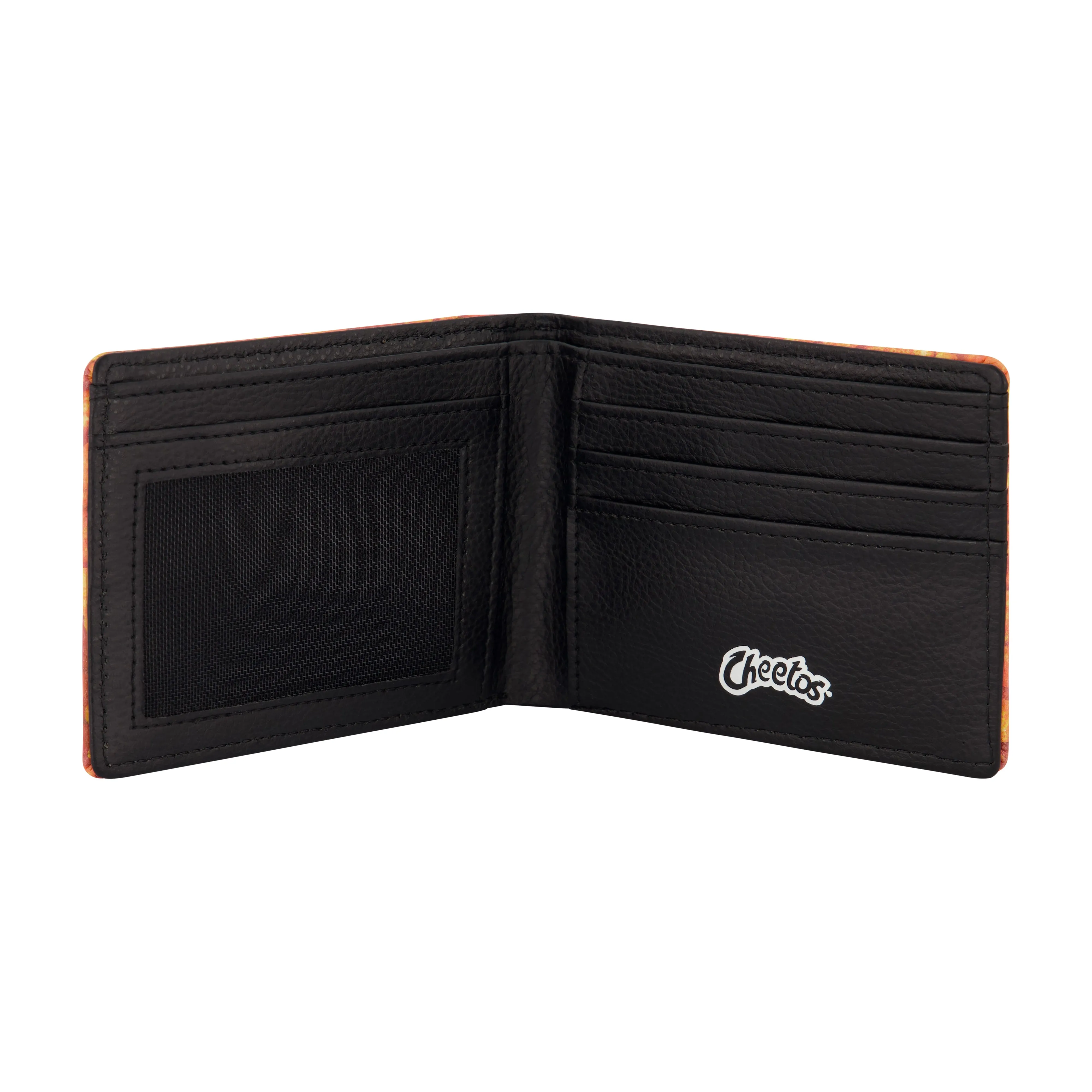 CHEETOS BIG CHEESE AOP Bifold Wallet, Slim Wallet with Decorative Tin for Men and Women