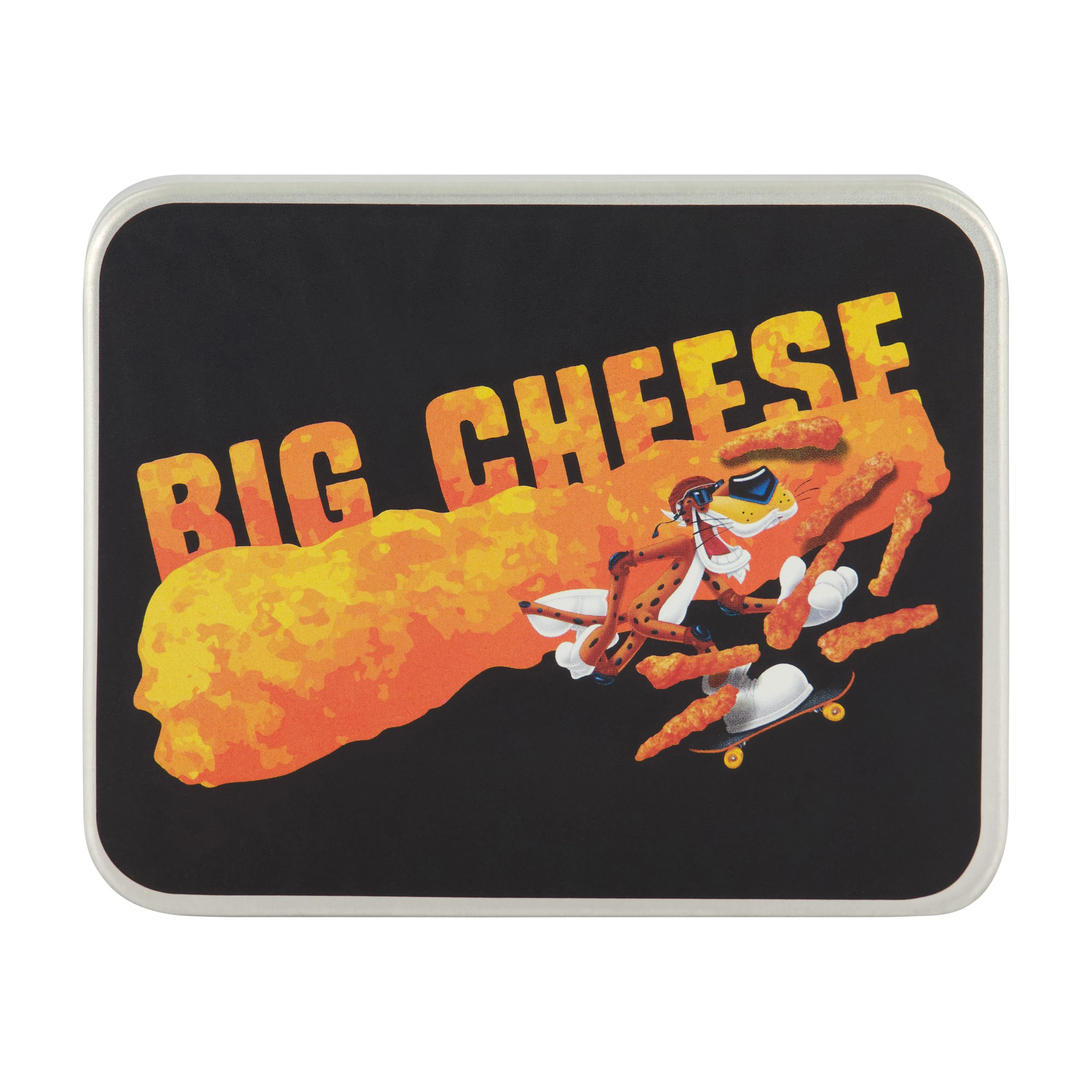 CHEETOS BIG CHEESE AOP Bifold Wallet, Slim Wallet with Decorative Tin for Men and Women