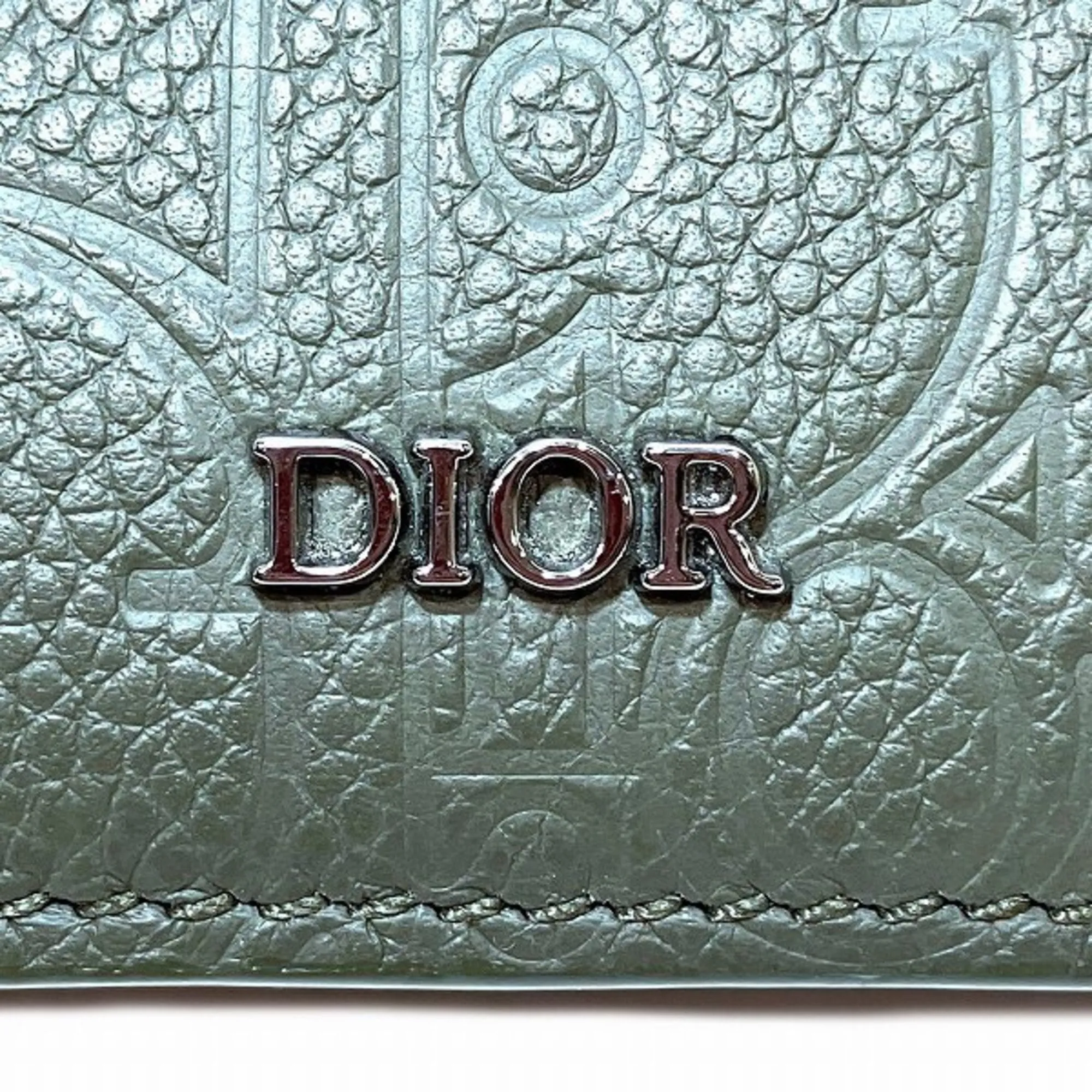 Christian Dior Leather Wallet (Bi-Fold) (Pre-Owned)