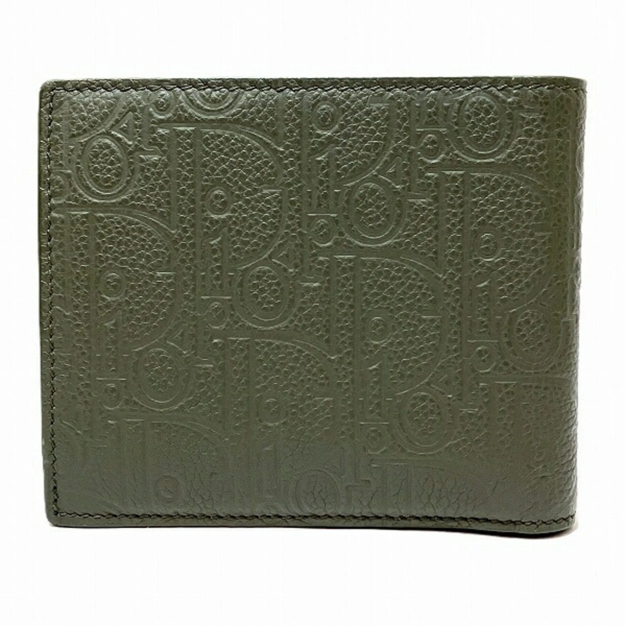 Christian Dior Leather Wallet (Bi-Fold) (Pre-Owned)
