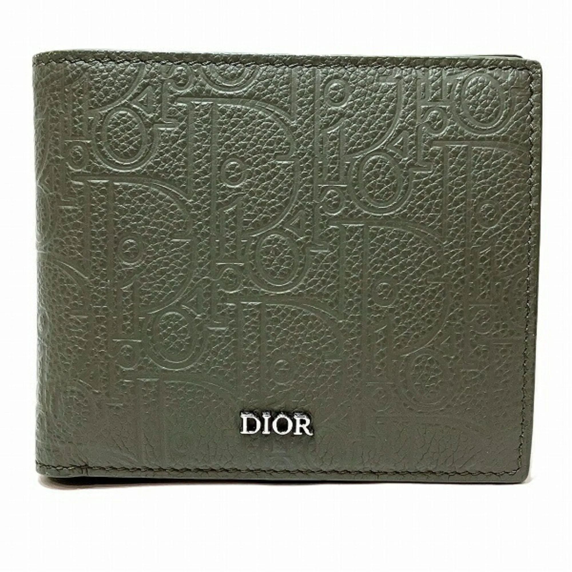 Christian Dior Leather Wallet (Bi-Fold) (Pre-Owned)