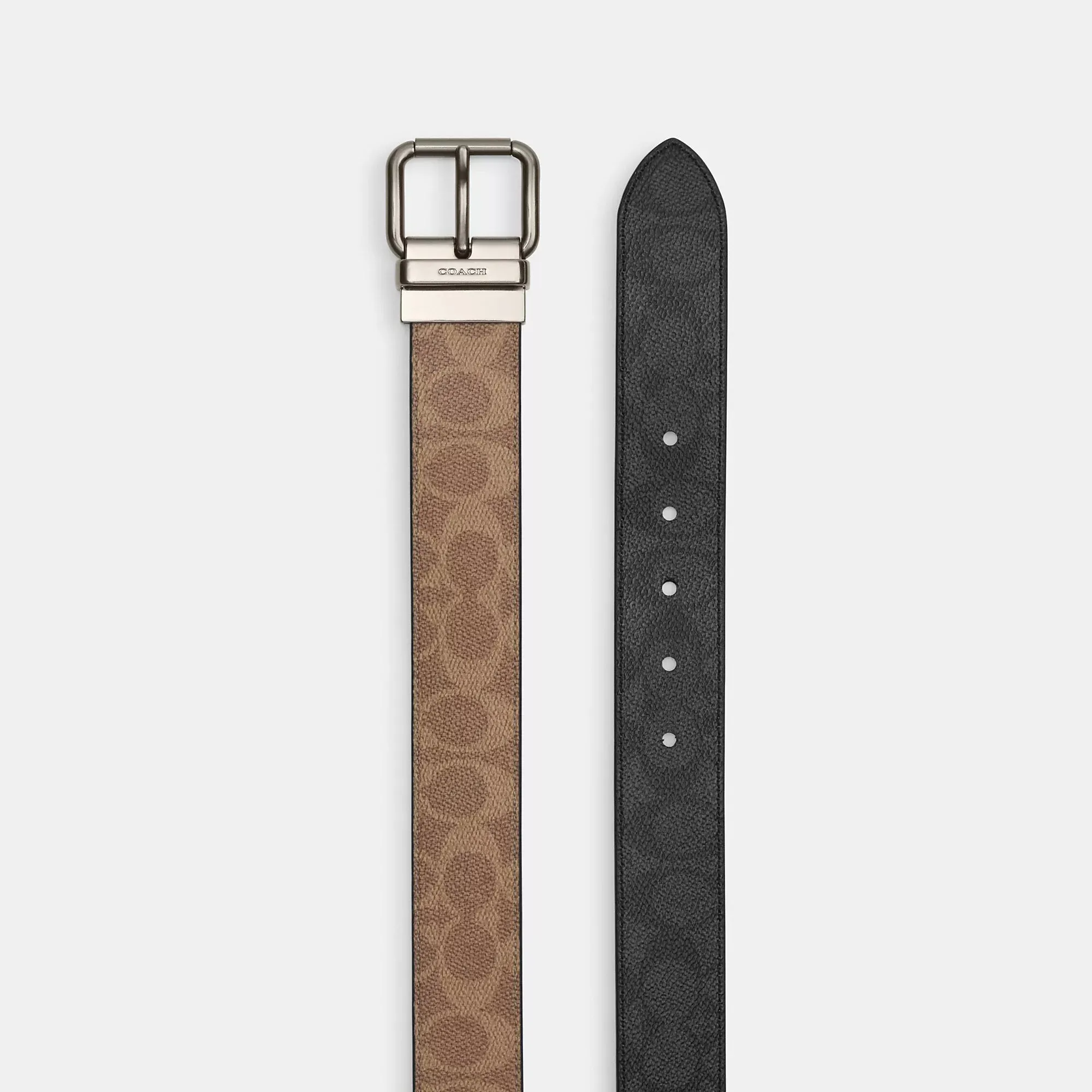 Coach Outlet Roller Buckle Cut To Size Reversible Belt, 38 Mm