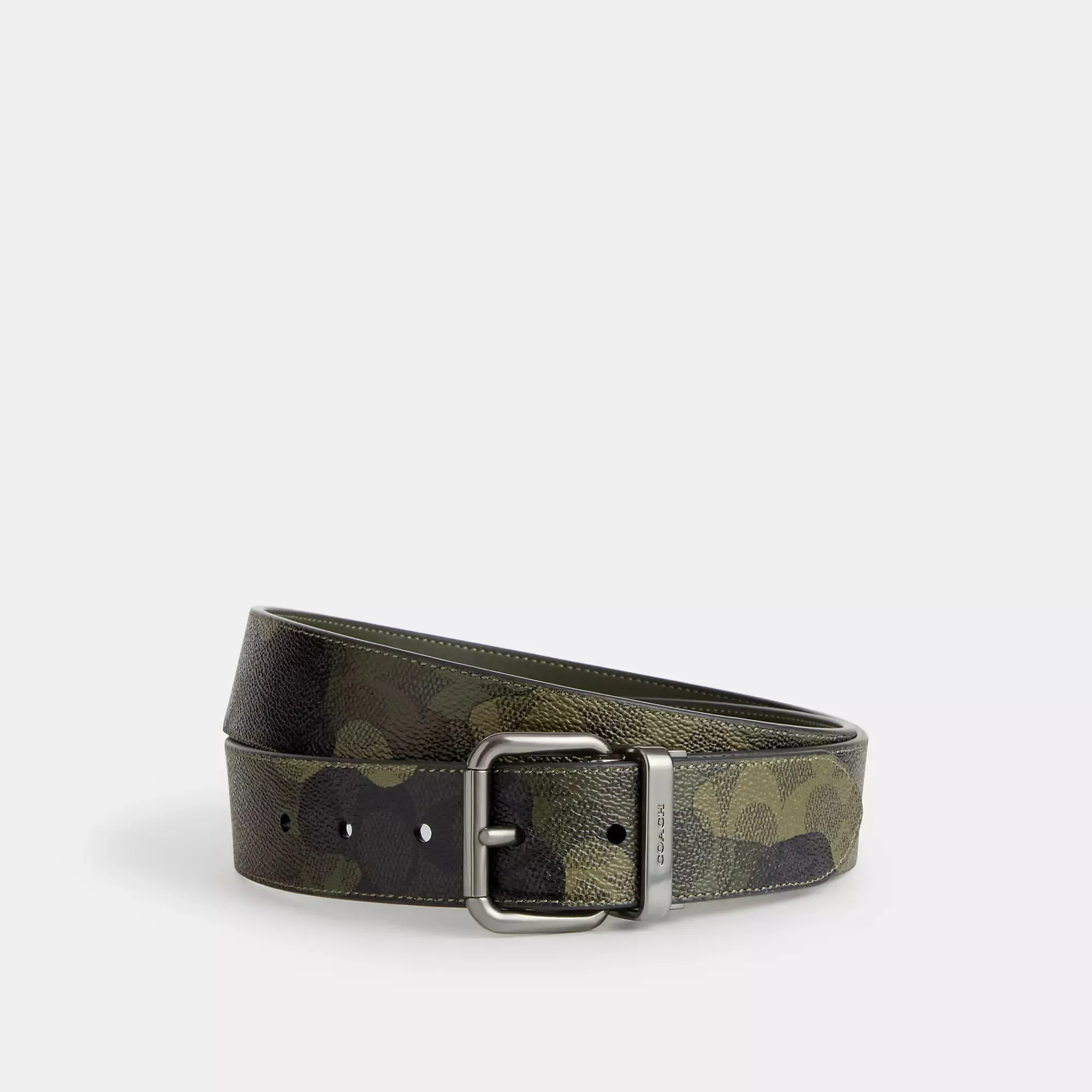 Coach Outlet Roller Buckle Cut To Size Reversible Belt, 38 Mm
