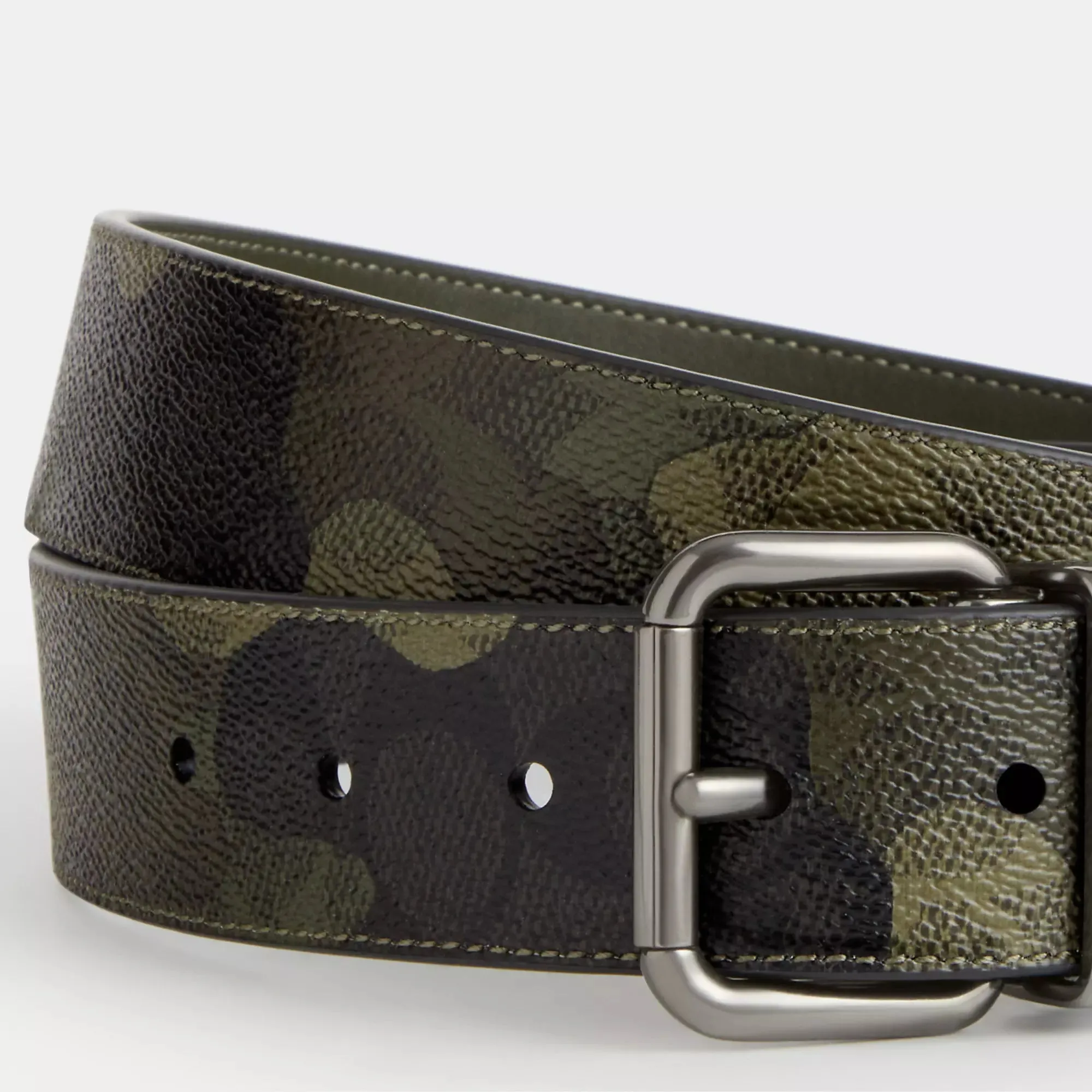 Coach Outlet Roller Buckle Cut To Size Reversible Belt, 38 Mm