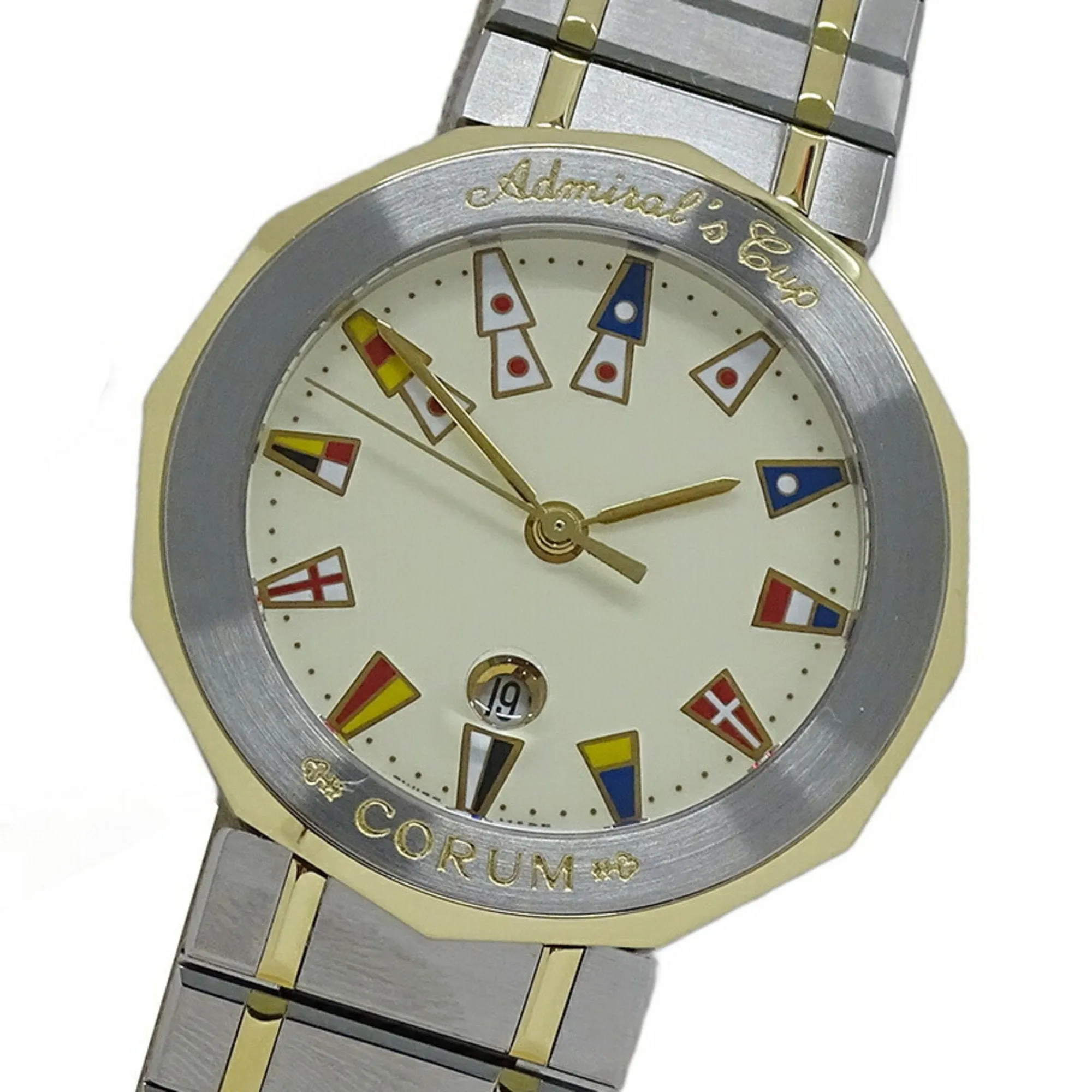 Corum Admiral's Cup Stainless Steel yellow gold Wristwatch (Pre-Owned)