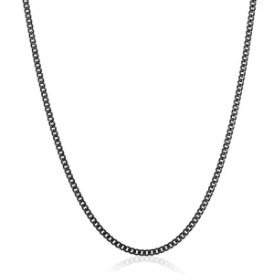 Crucible Los Angeles 3.5mm Stainless Steel Rounded Curb Chain 22 Inches