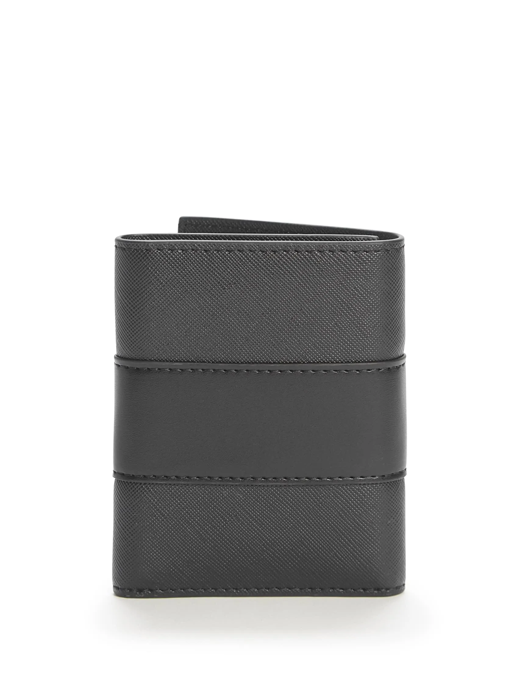Debossed Logo Trifold Wallet
