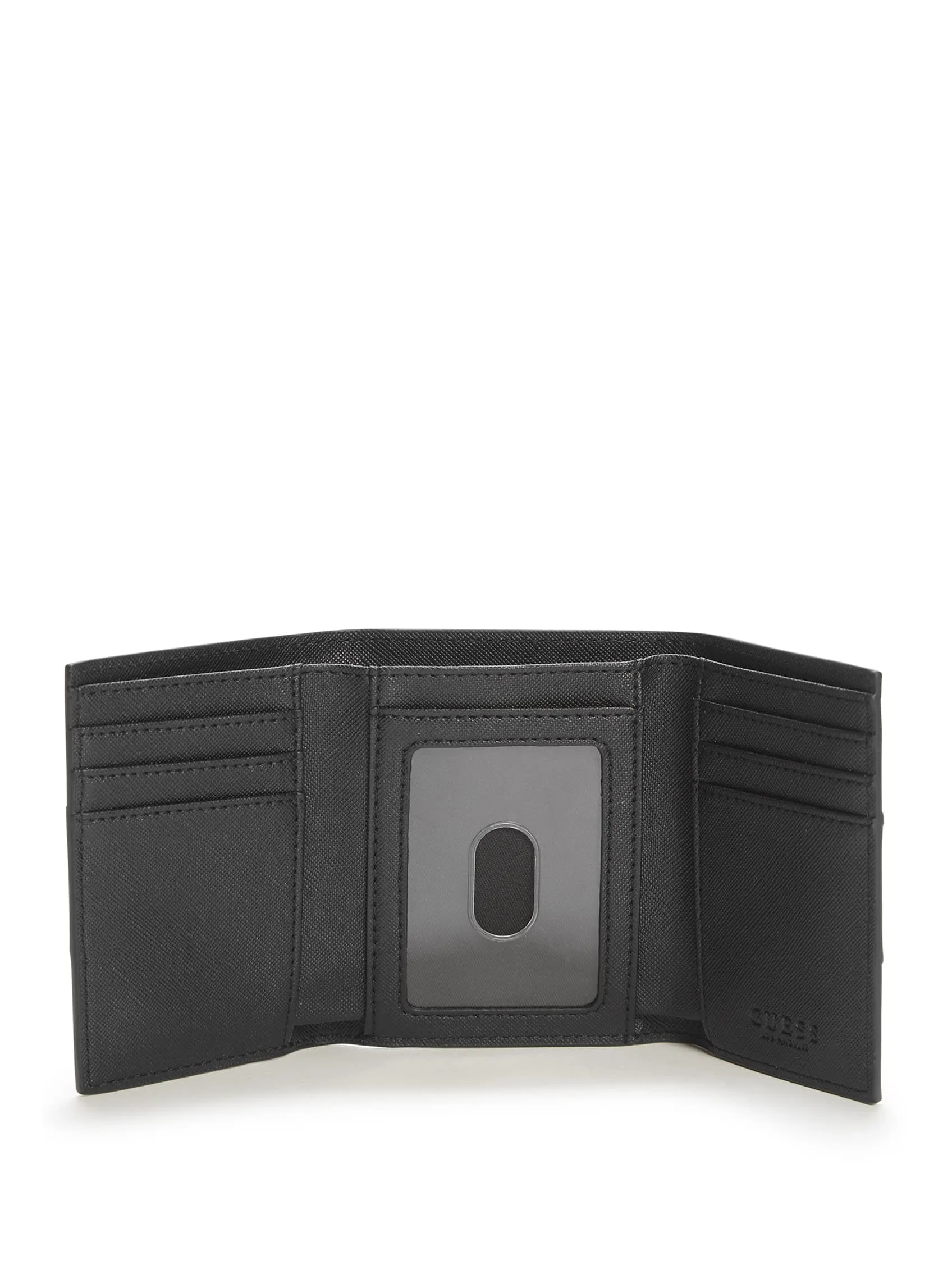 Debossed Logo Trifold Wallet