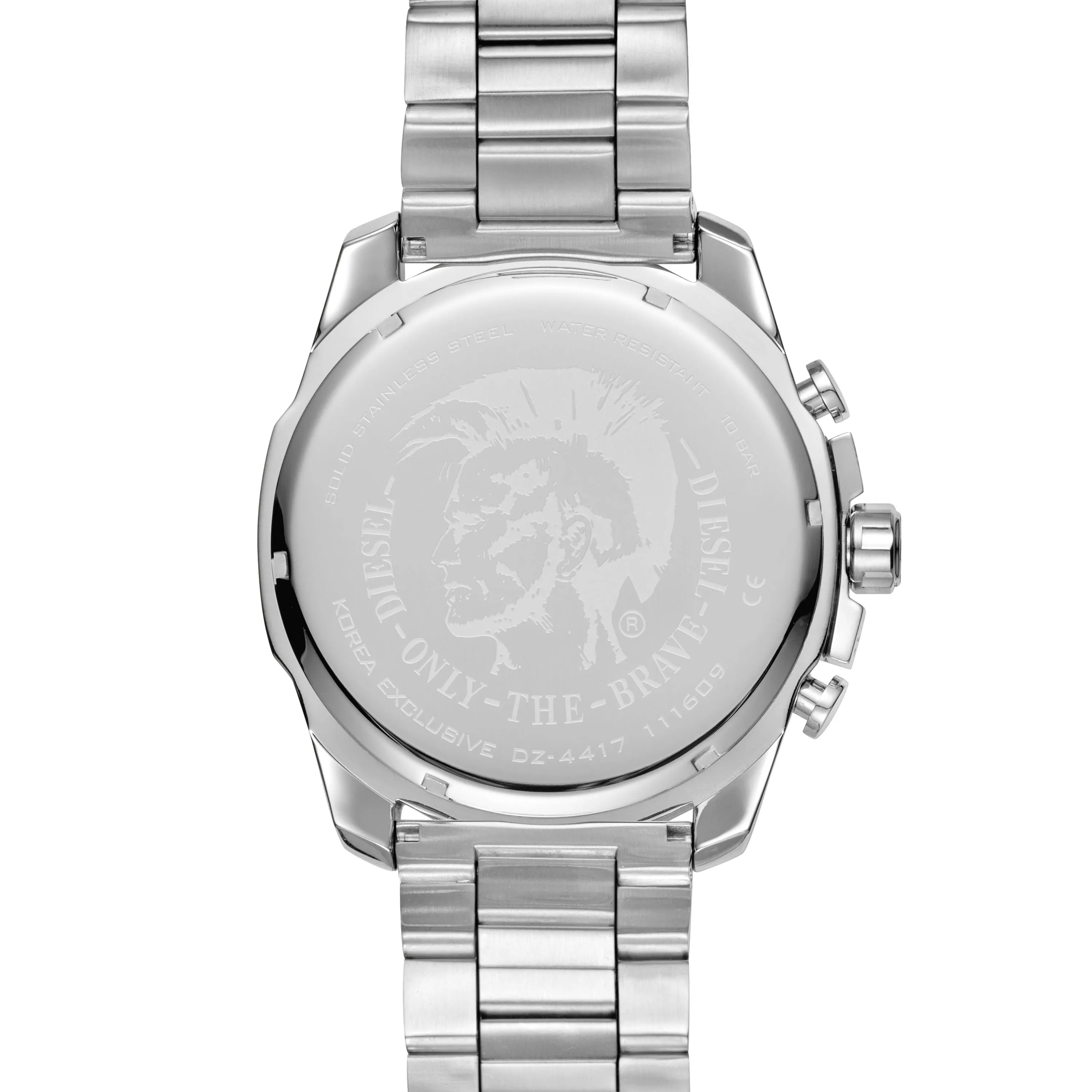 Diesel Men's Diesel Chief Series Chronograph, Silver Stainless Steel Watch