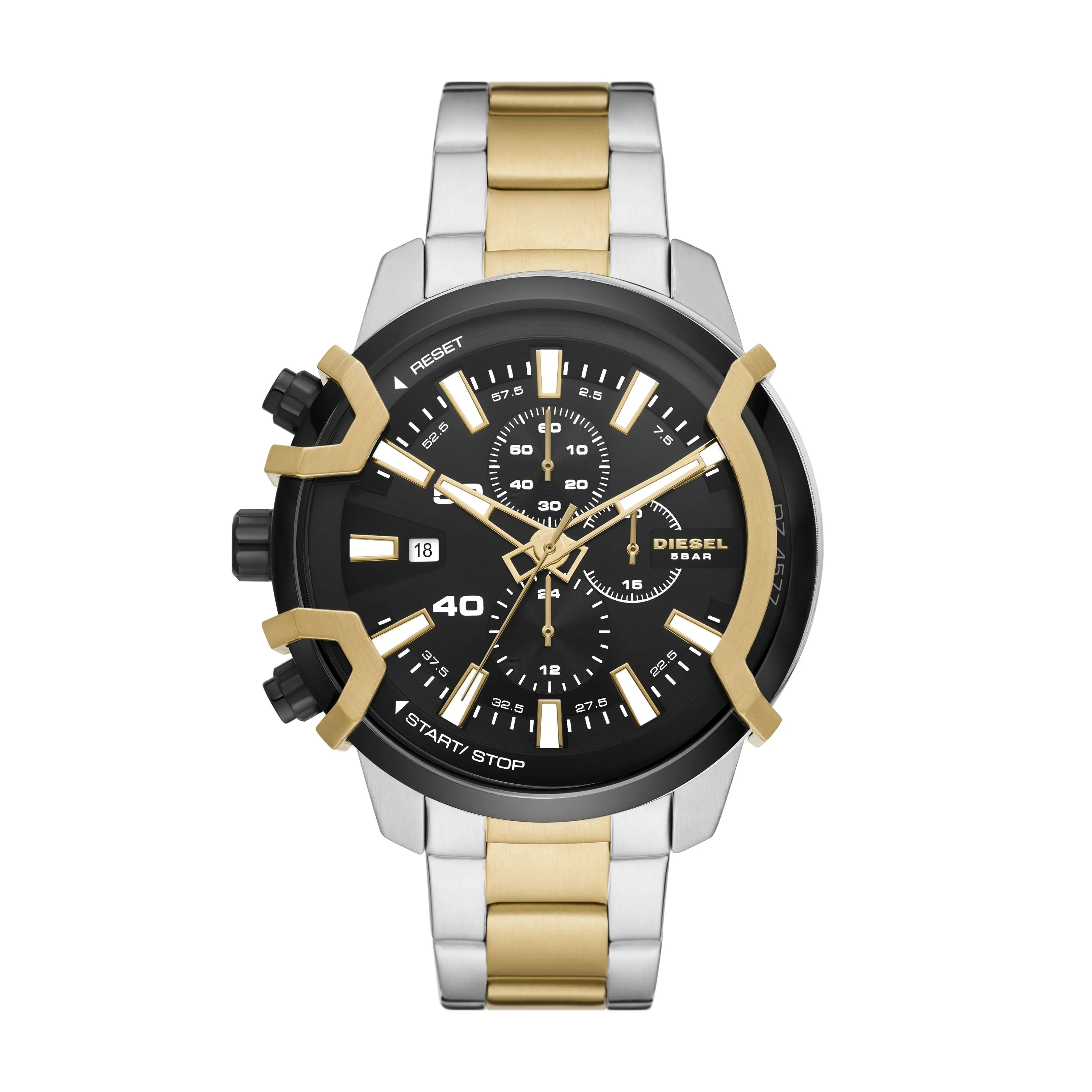 Diesel Men's Griffed Chronograph, Two-Tone Stainless Steel Watch