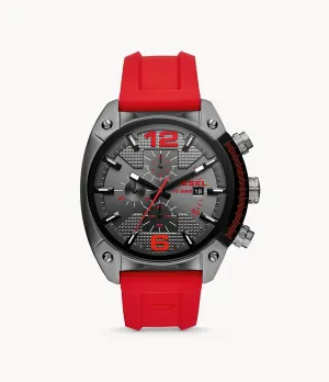 Diesel Men's Overflow Chronograph, Gunmetal-Tone Stainless Steel Watch