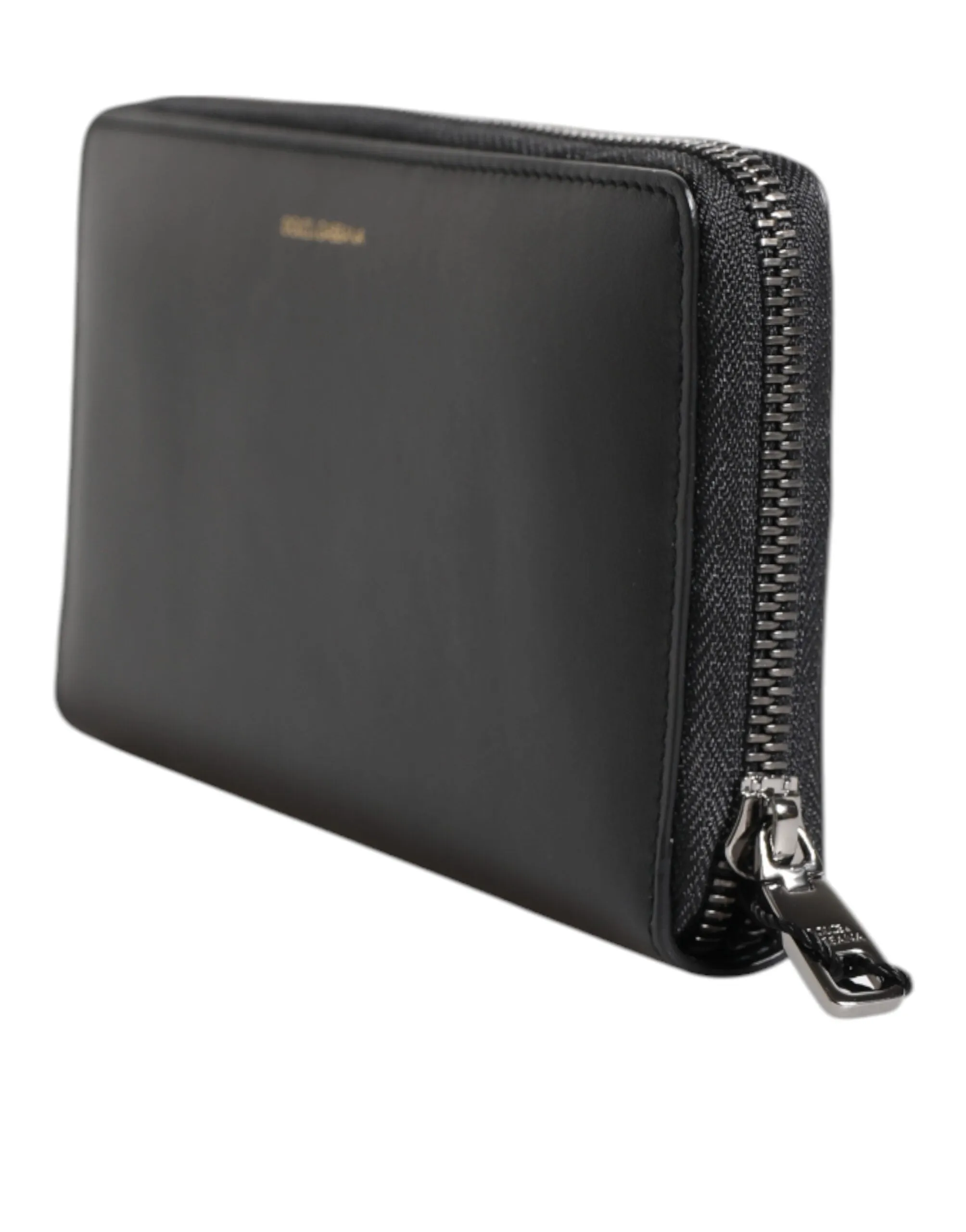 Dolce & Gabbana blue Exotic Leather Embossed Continental Men's Wallet (Pre-Owned)