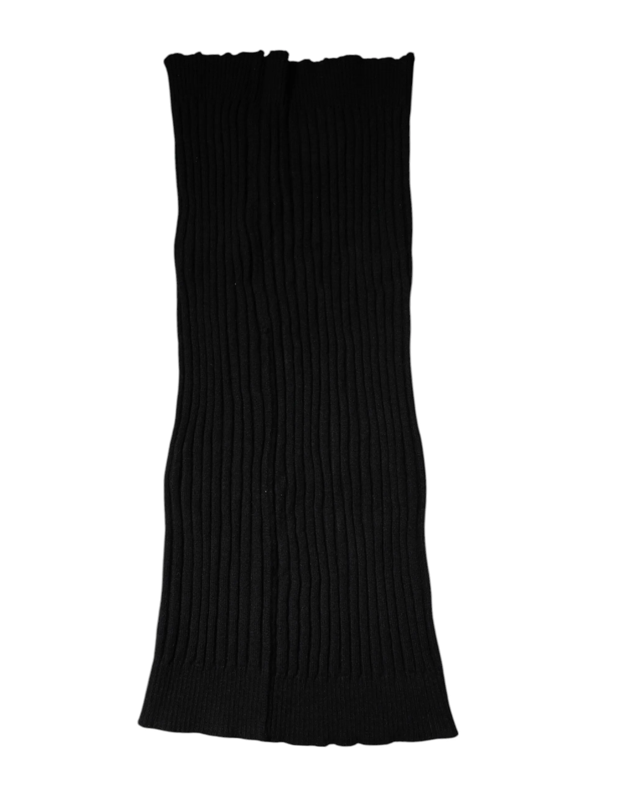 Dolce & Gabbana Cashmere Knitted Neck Warmer Foulard Men's Scarf